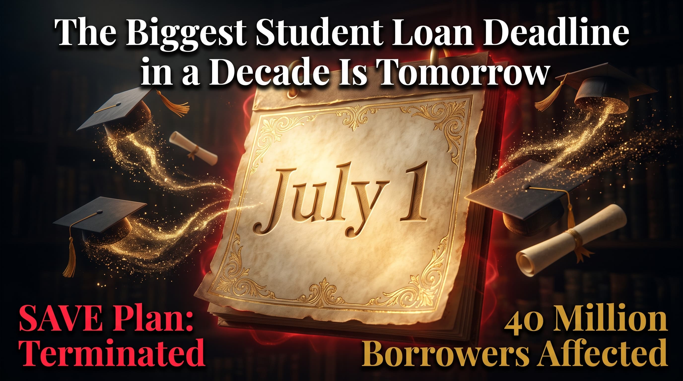 July 1 Is the Most Important Deadline in Student Loans History. Here's Everything Changing Tomorrow.